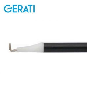 Gerati Reusable L hook Electrode 5mm close up