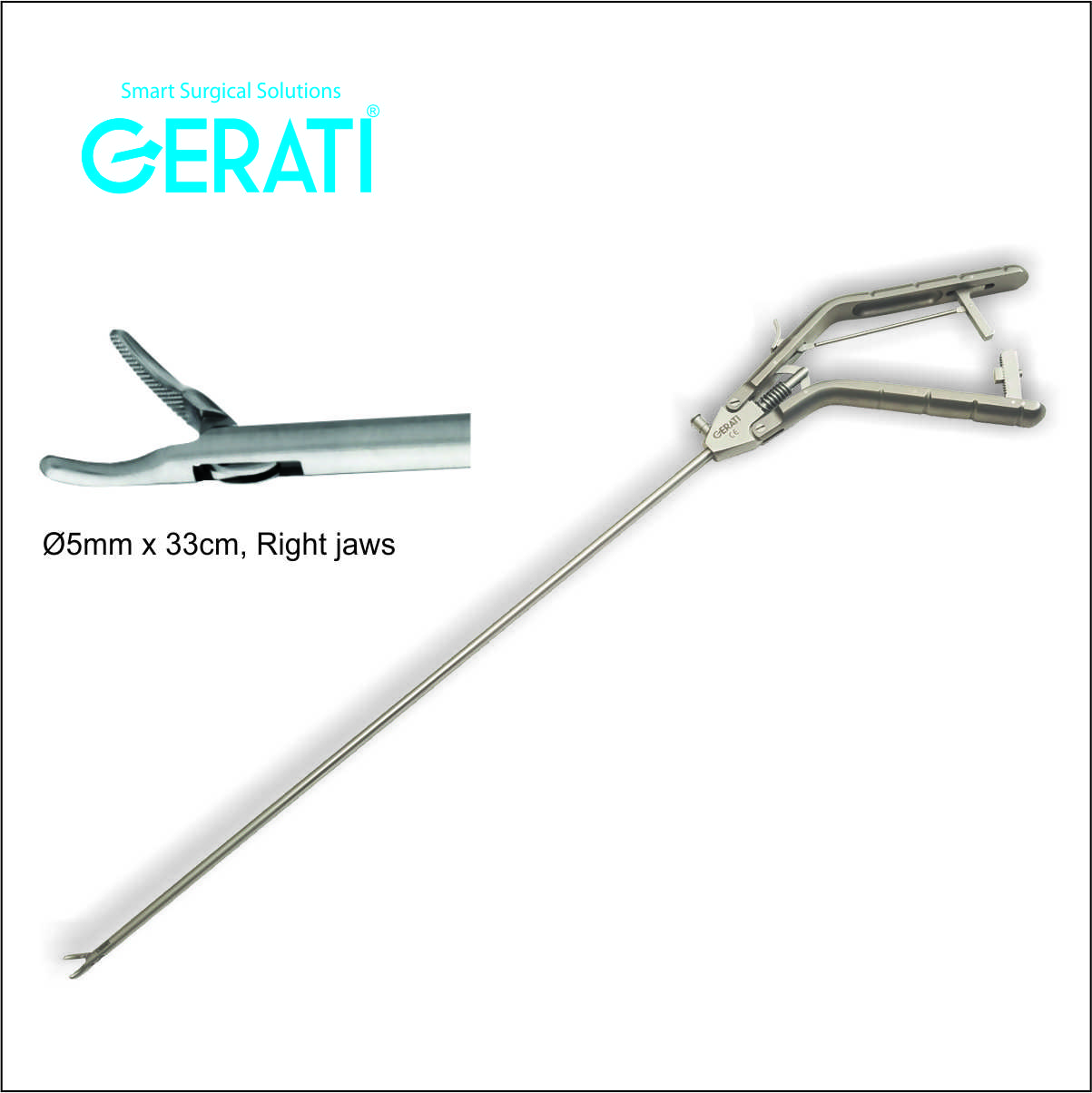 Power drive Needle Holder 33cm | laparoscopic surgery instruments In ...