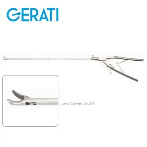 Gerati Laparoscopic Needle holder Needle driver Axial Left curved