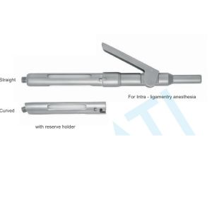 Intraligamentary Dental Syringe — Straight & Curved